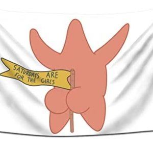 Saturdays are for the girls flag